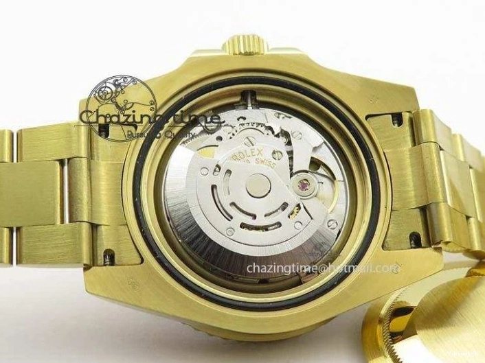 GMT-Master Bezel On Bracelet YG II Bp-Maker Green Ceramic YG A3186 116718LN Dial 1002